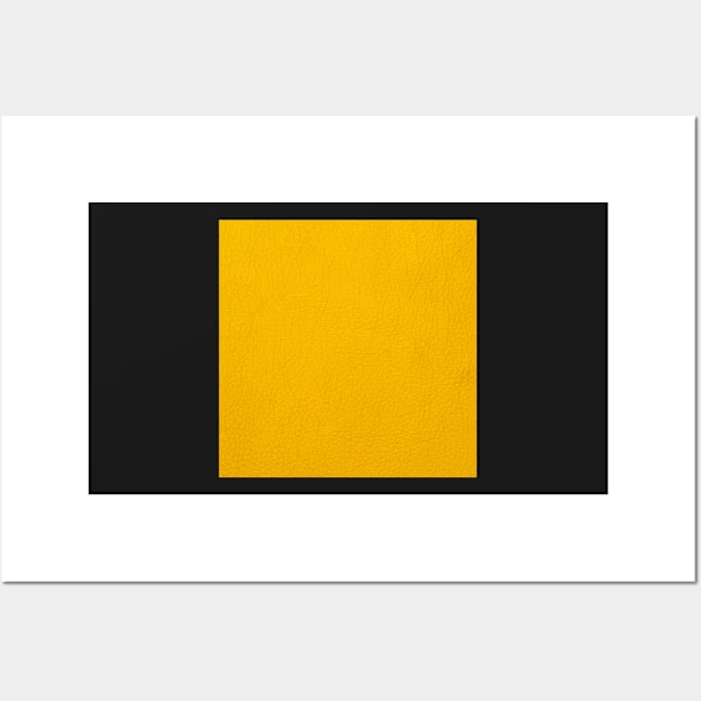 Yellow leather Wall Art by homydesign